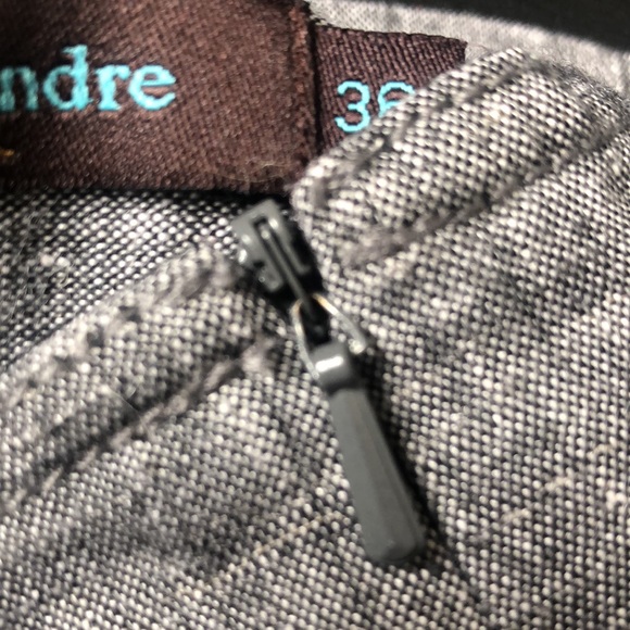 Grey flared skirt - Picture 5 of 8